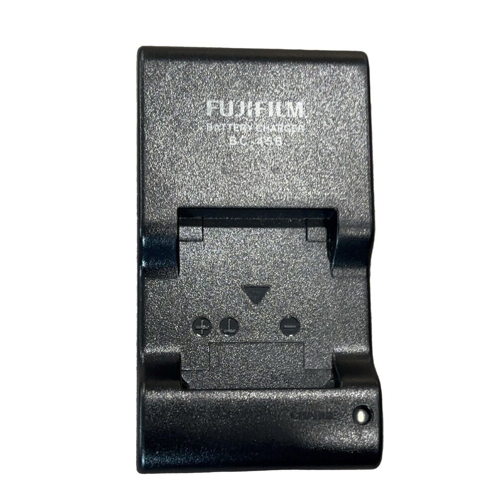 Fujifilm BC-45B Battery Charger Black Foldable Plug Camera original OEM
